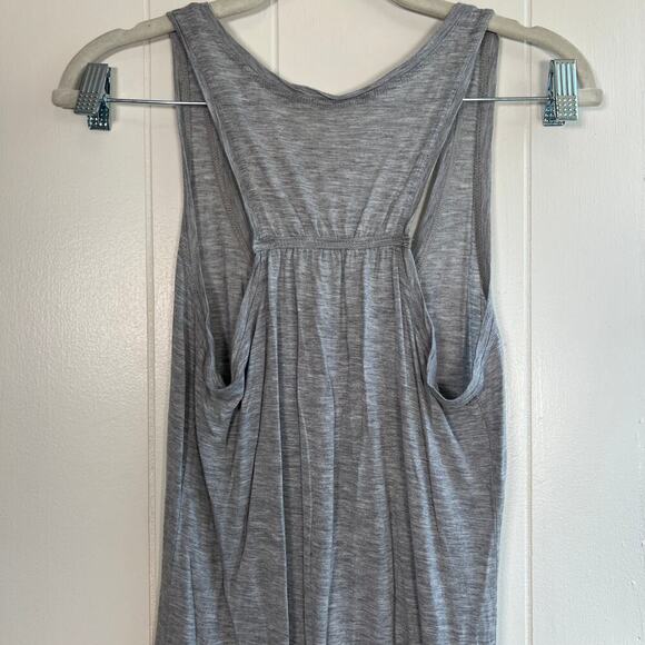 Vince Gray Drop Waist Lightweight Tank Dress Sz Xs - Picture 10 of 10